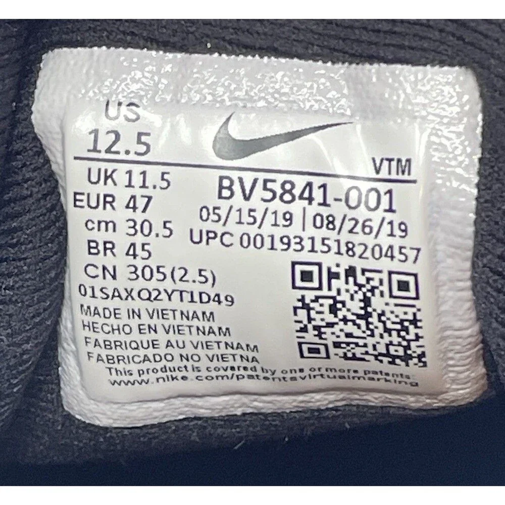 Nike Air MX 720-818 'Metallic Silver' BV5841-001 Men's Size 12.5